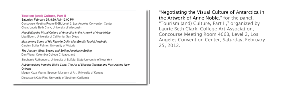 “Gender, Race and Nation in Japanese Contemporary Art and Criticism.” University of California at Irvine’s Colloquium, “Straddling the Pacific Rim: Politics of Representation on the Move,” February 16, 1999.